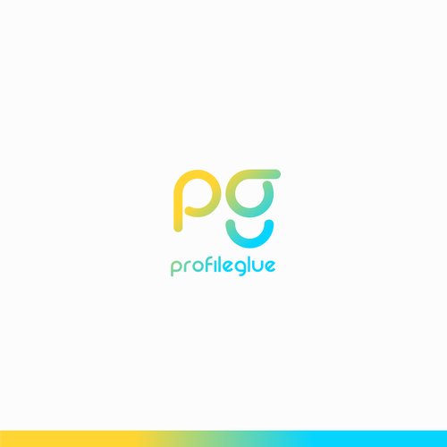 Stroke logo with the title 'Modern logo for marketing agency'