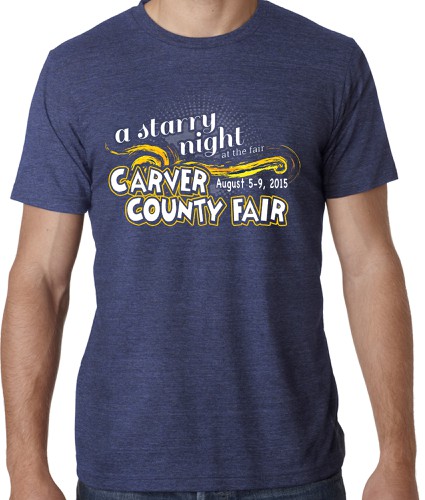 Carnival design with the title 'A Starry Night'