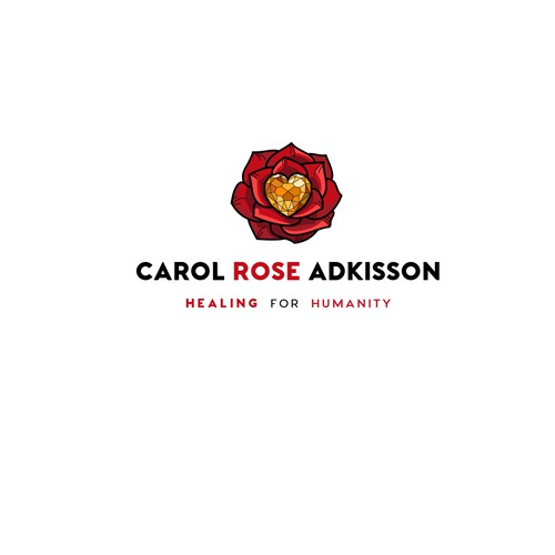 Gem design with the title 'Carol Rose Adkisson'
