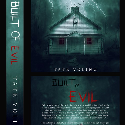 Evil design with the title 'darkness cover'