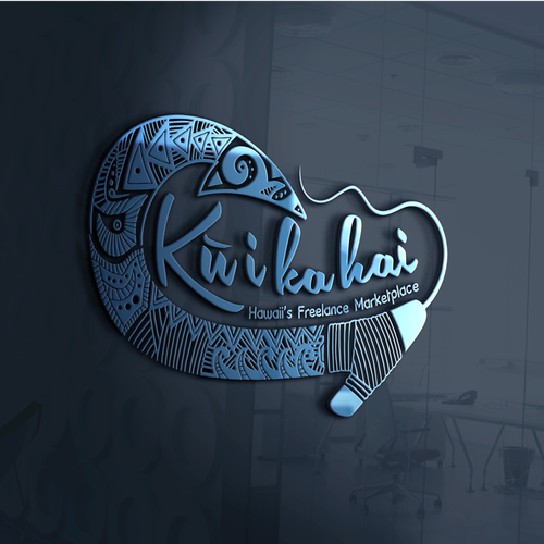 Fishing hook logo with the title 'Ku i ka hai'