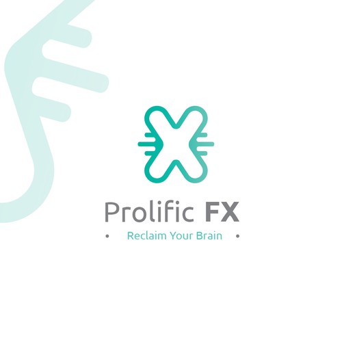 Pill logo with the title 'Brain enhancer logo'