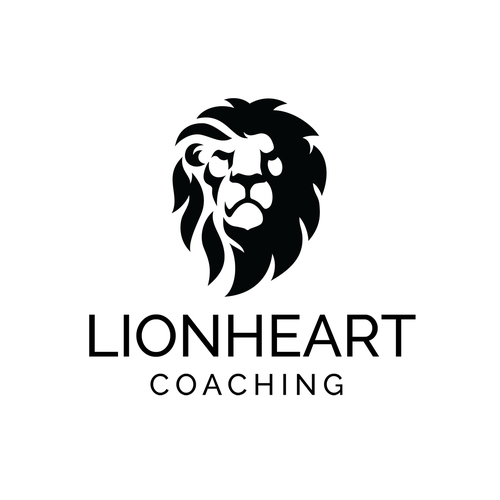 Lion brand with the title 'Lion head that symbolizes bravery and luxury to men'
