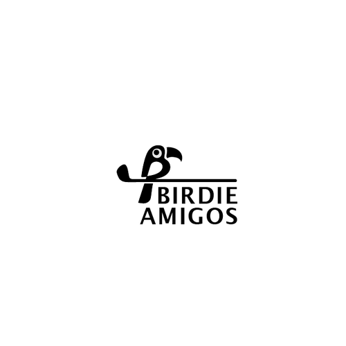 Merchandise logo with the title 'Birdie Amigos'