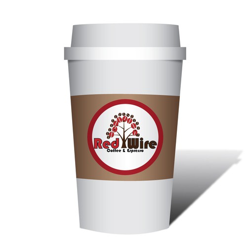 Espresso logo with the title 'New logo wanted for Red Wire'