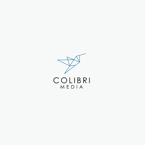 Hummingbird logo with the title 'colibri media'