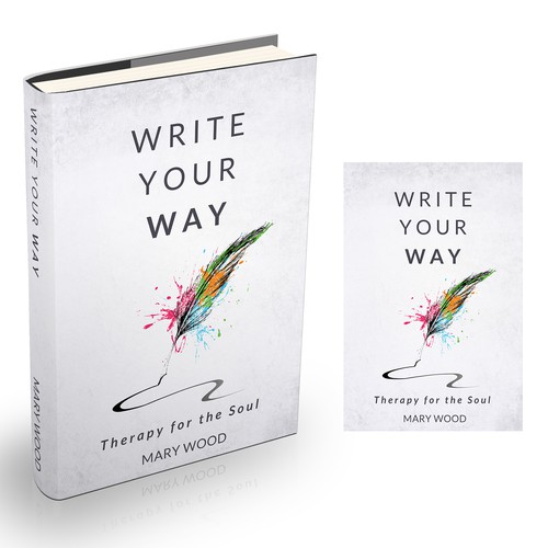 Poetry book cover with the title 'Book Cover'