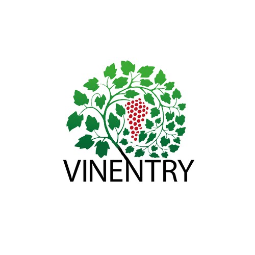 Vine logo with the title 'Logo_Vinentry'
