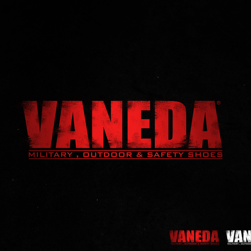 Pow logo with the title 'Logo design for Vaneda'