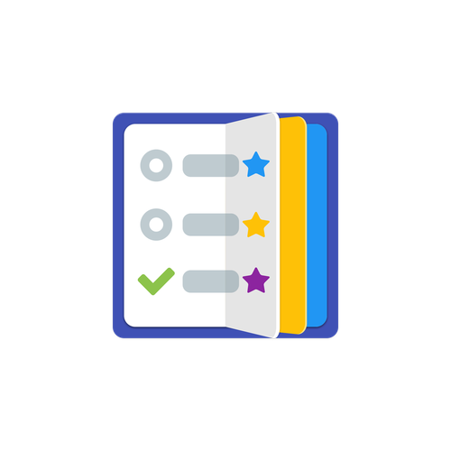 Android design with the title 'To-Do App Icon for Android'