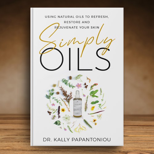 Delicate design with the title 'Beauty Product Cover'