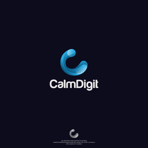 IT logo with the title 'CalmDigit'