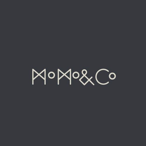 Geometric design with the title 'Word mark logo concept for Architectural Design Studio'