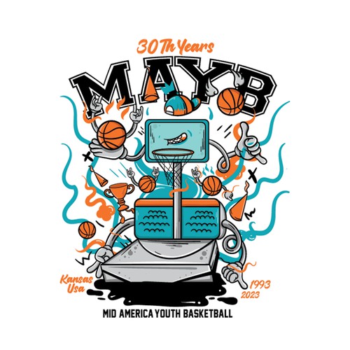 Basketball t-shirt with the title 't shirt basketball'