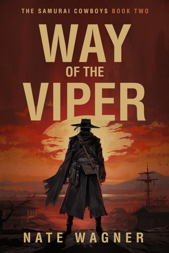Crime book cover with the title 'Way of the viper'