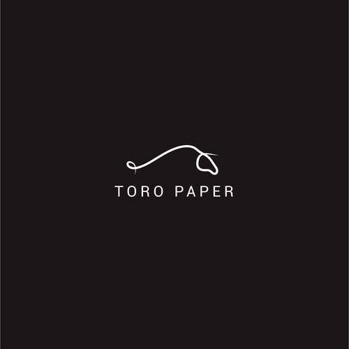 Paper brand with the title 'Bull Logo For Toro Paper'