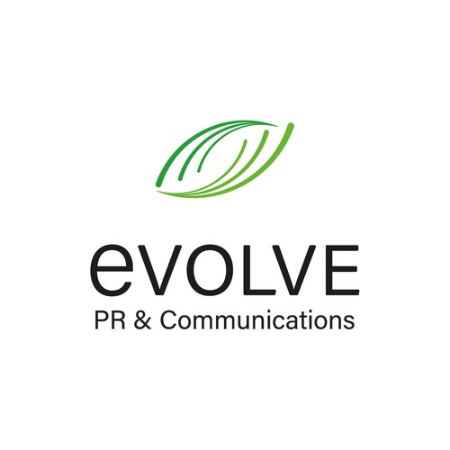 Impactful logo with the title 'Big impact logo Concept for PR & Communications'