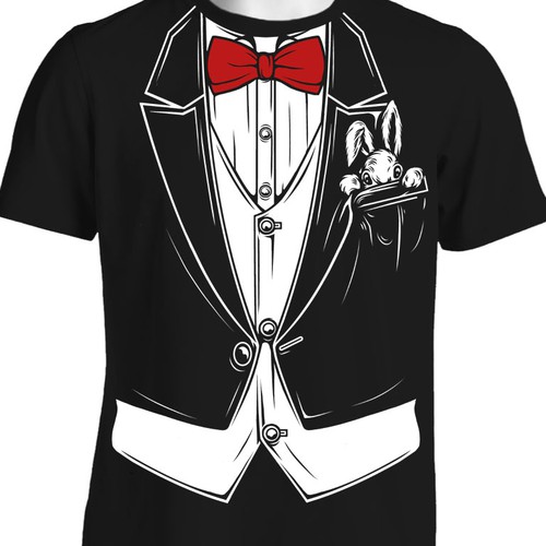 Tuxedo design with the title 'Magician Tuxedo'