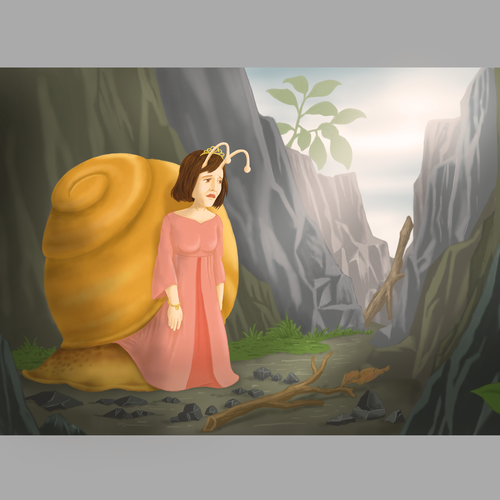 Illustrative artwork with the title 'Instagram post illustration'