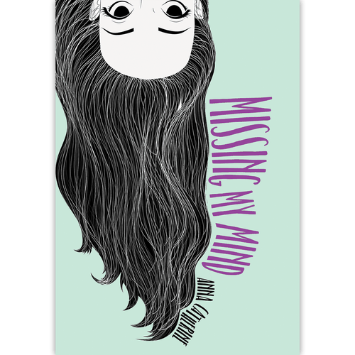 Female book cover with the title 'Book of poems '