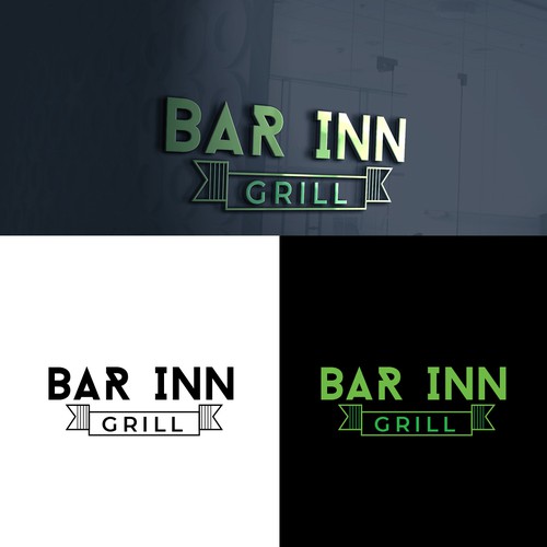 Ps logo with the title 'BAR INN GRILL'