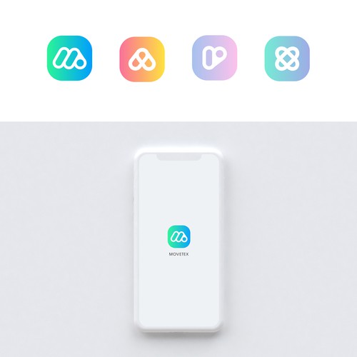 System design with the title 'Brand identity and family icons Software Company'