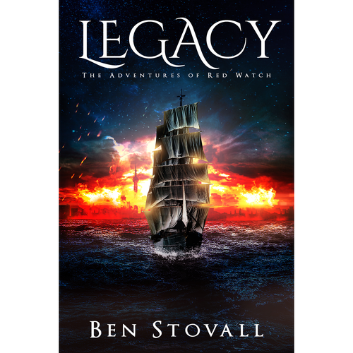 Professional book cover with the title 'LEGACY'