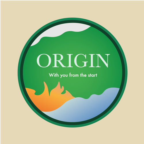 Help logo with the title 'ORIGIN'