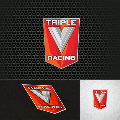 Merchandise logo with the title 'Logo for a racing team'