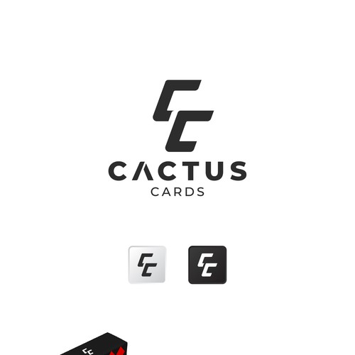 Card logo with the title 'CC Monogram'