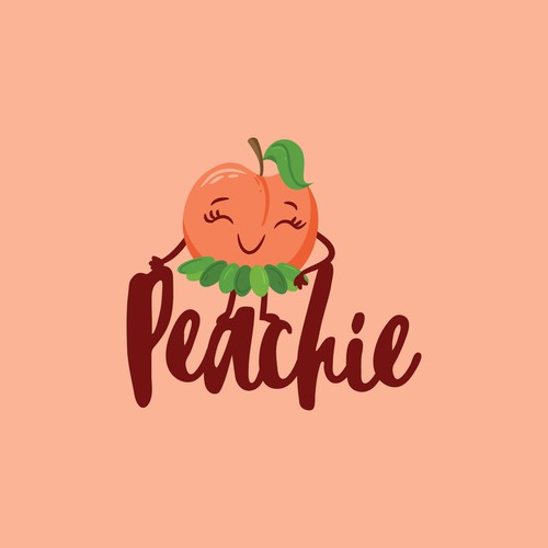 Peach logo with the title 'Peachie'