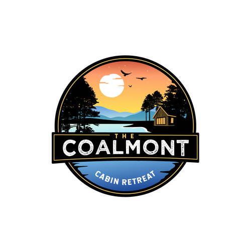 Cabin logo with the title 'The Coalmont'