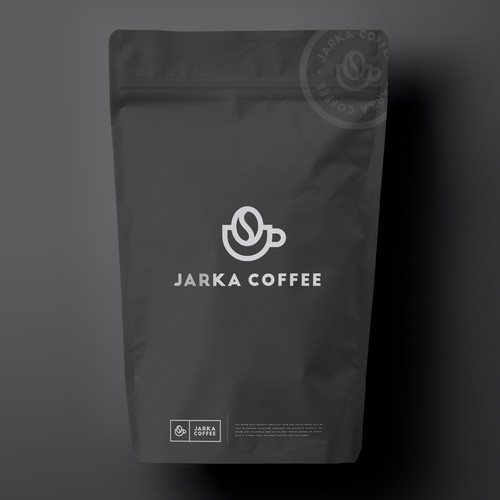 Clever design with the title 'Jarka Coffee'