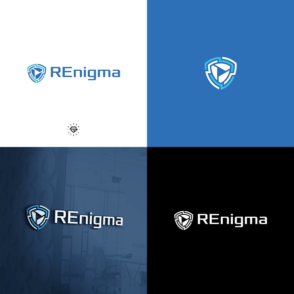 谜标志的标题“REnigma”