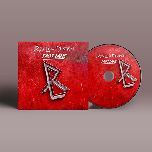 CD artwork with the title 'CD Cover Design'