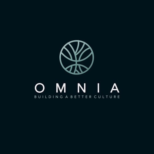 Exposition logo with the title '«OMNIA» logo'