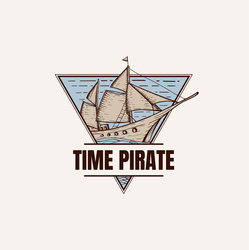 Pirate artwork with the title 'Pirate Ship'