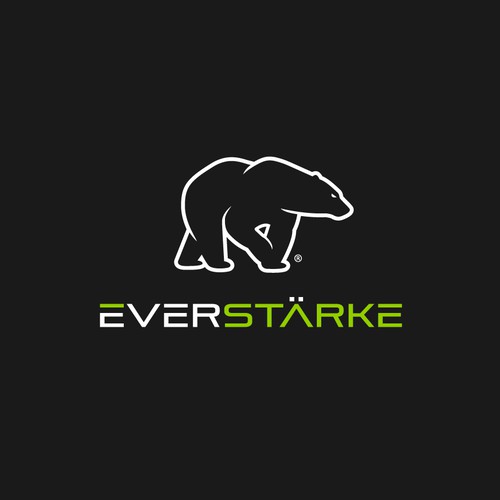 Outline logo with the title 'Everstrong'