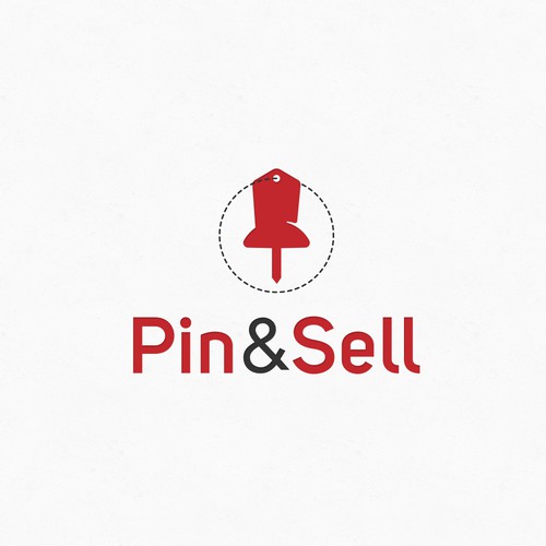 Pin design with the title 'Pin Label'