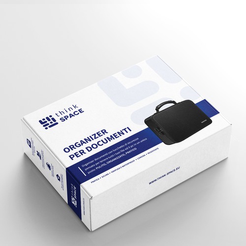 Home packaging with the title 'Think Space '