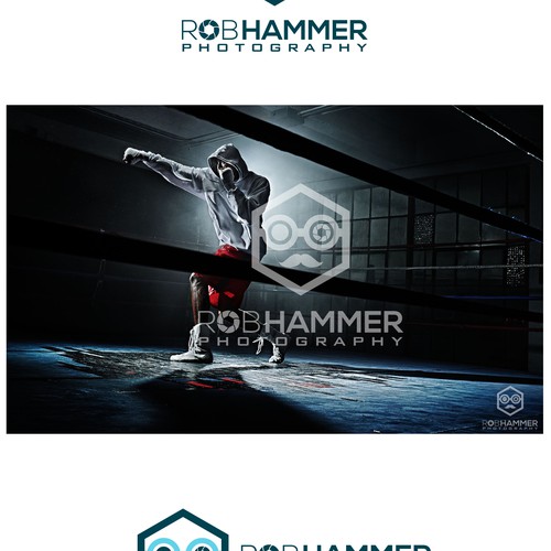 Blender logo with the title 'ROBHAMMER Photography'