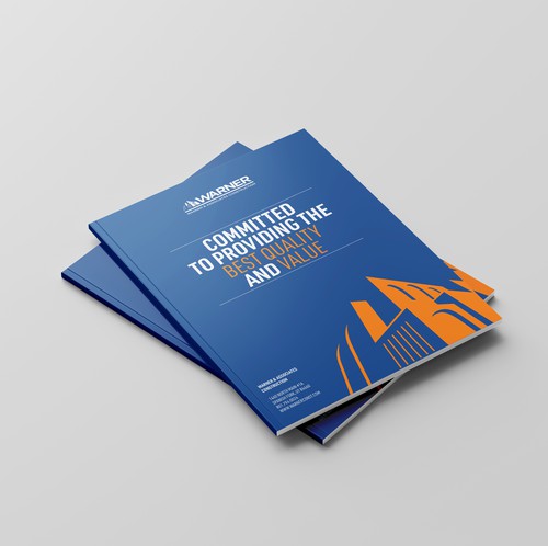 Profile design with the title 'Construction Company Profile '