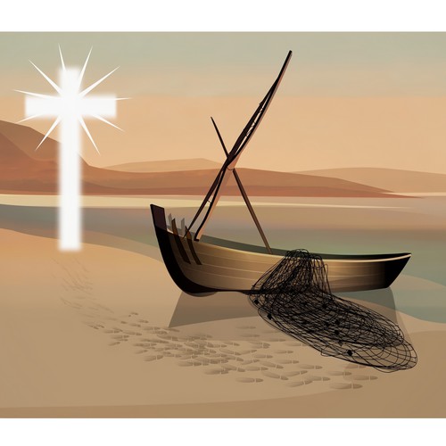 Christ design with the title 'Gospel verse illustration '