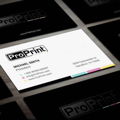 Business Card Design For A Printing Company