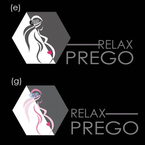 Ultrasound logo with the title 'Relax Prego'