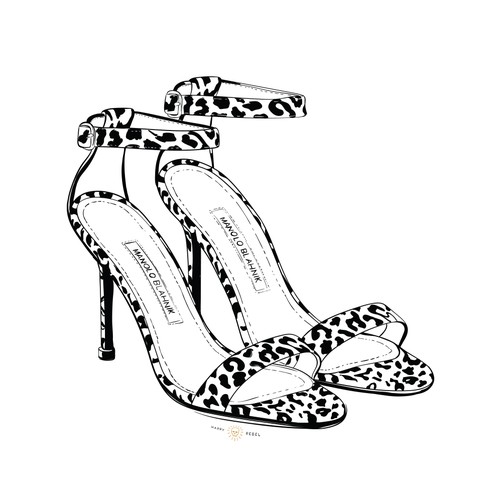 Modern artwork with the title 'Fashion'