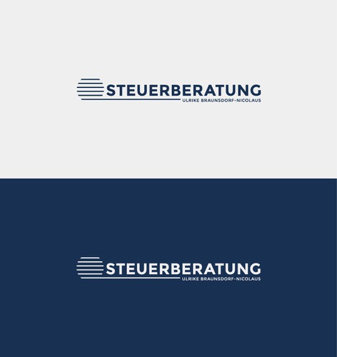 Bookkeeping logo with the title 'Tax Consulting Business Logo'