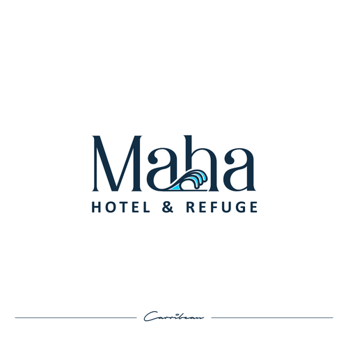 Caribbean logo with the title 'MAHA'