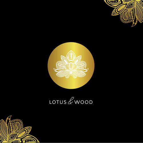 Detailed logo with the title 'Modern/Lux Logo for a CBD Wellness Line'