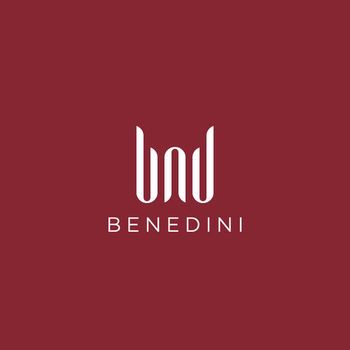 Leather logo with the title 'Benedini'